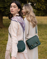 Into the Woods Green Satchel