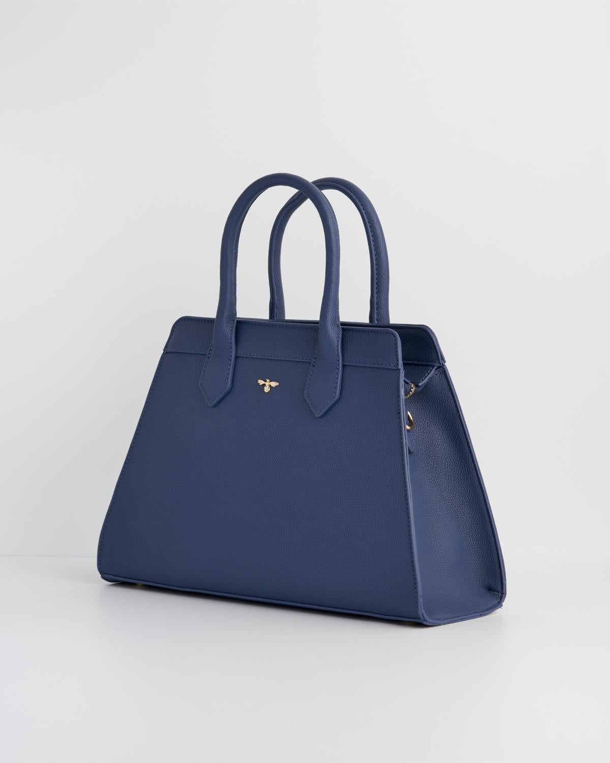 Navy Structured Tote | Pet Portraits Collection | Fable England – Fable ...