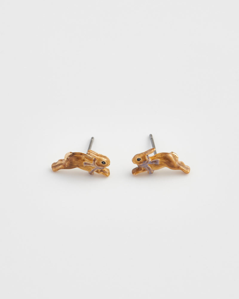 Cosy Bunny Stud Earrings