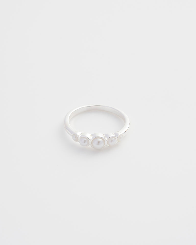 Pearl Silver Ring