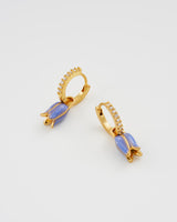 Bluebell Charm Huggie Earrings