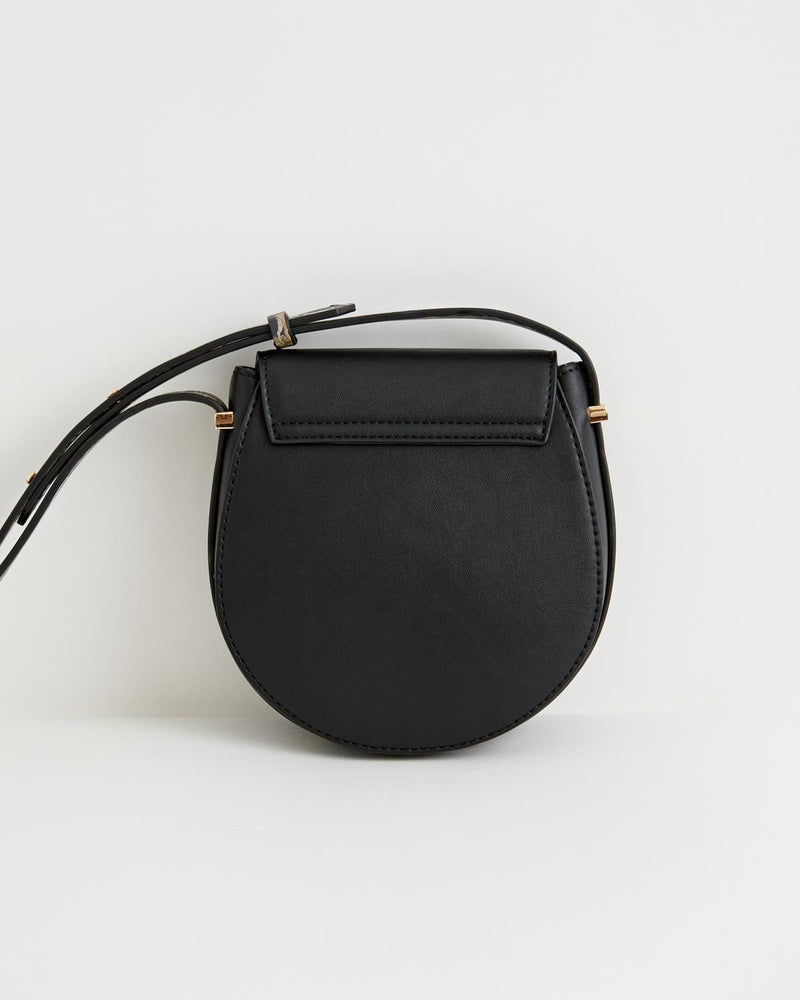 A Night's Tale Saddle Bag Black by Fable England