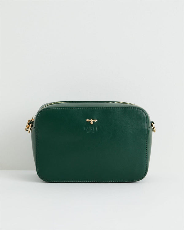 Camera Bag Green with Printed Strap by Fable England