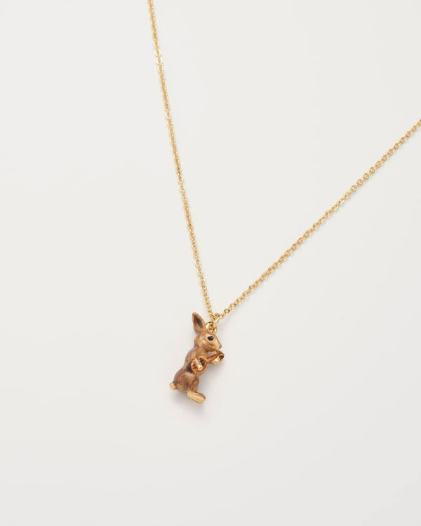 Dimertreous Rabbit Short Necklace by Fable England