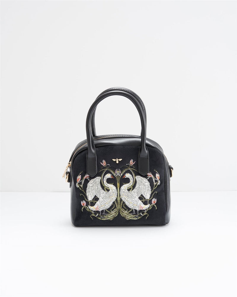 Eloise Bag Embroidered Swan by Fable England