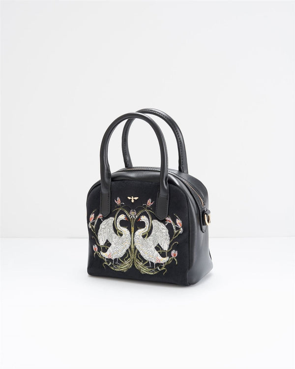 Eloise Bag Embroidered Swan by Fable England