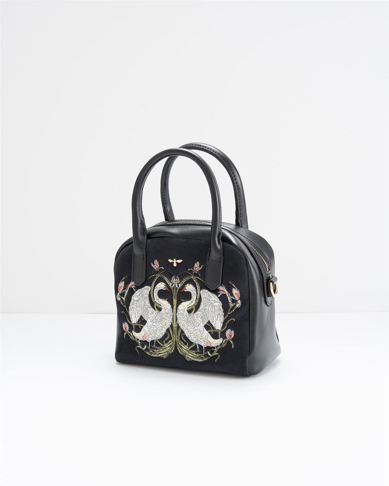 Eloise Bag Embroidered Swan by Fable England