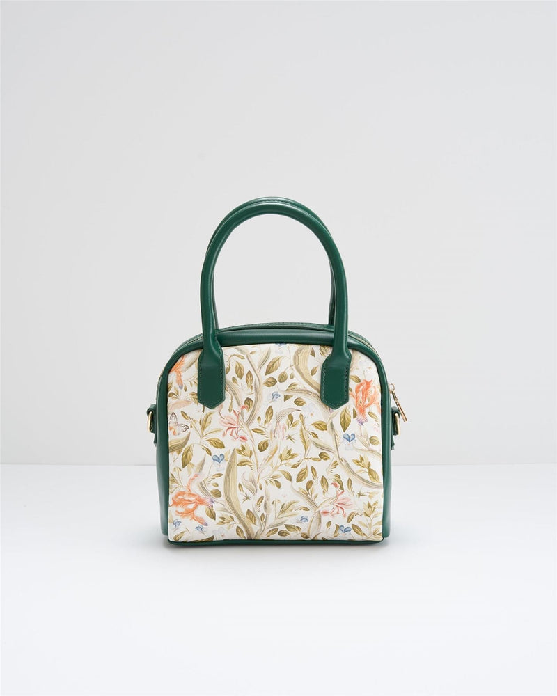 Eloise Small Bowling Bag - Iris Green by Fable England