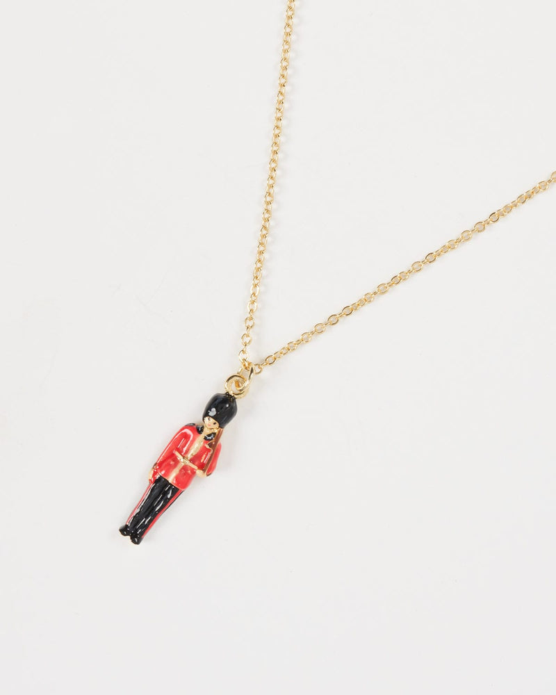 Enamel King's Guard Necklace by Fable England