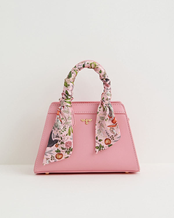 Into The Woods Mini Pink Tote by Fable England