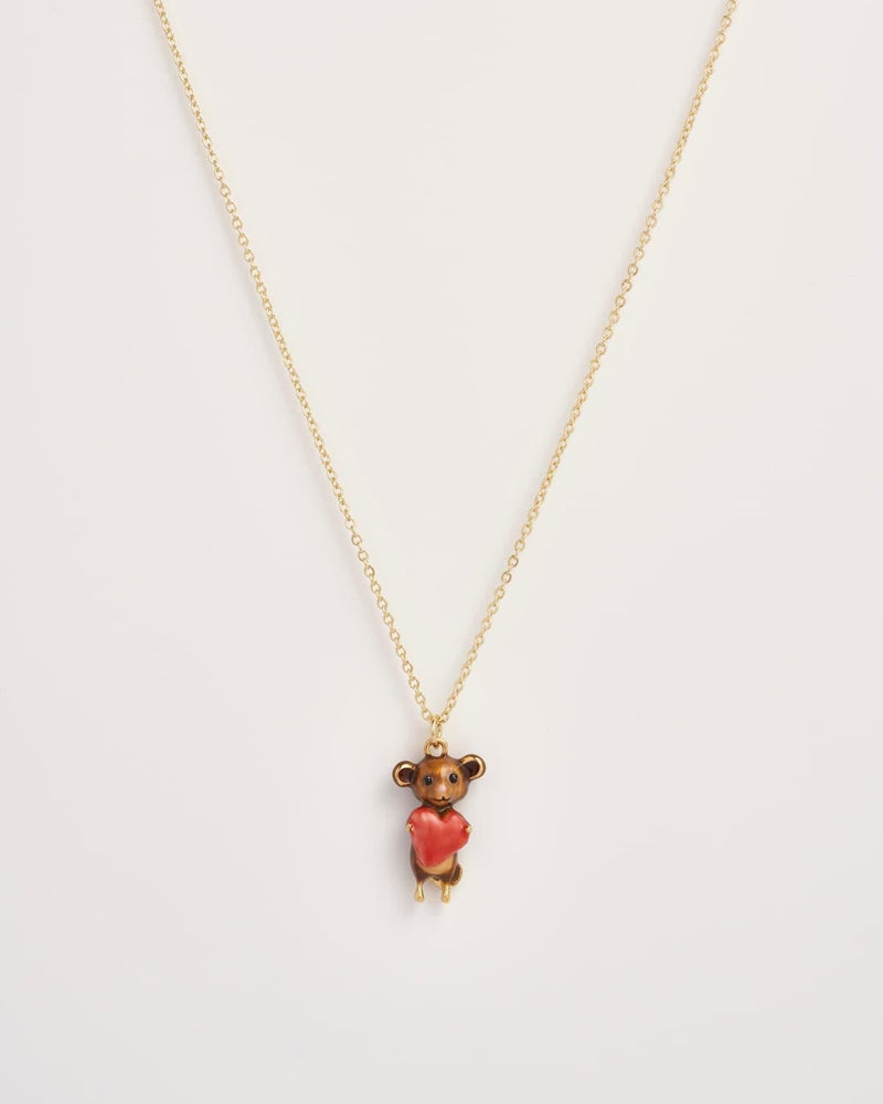 Lysander Mouse Short Necklace by Fable England