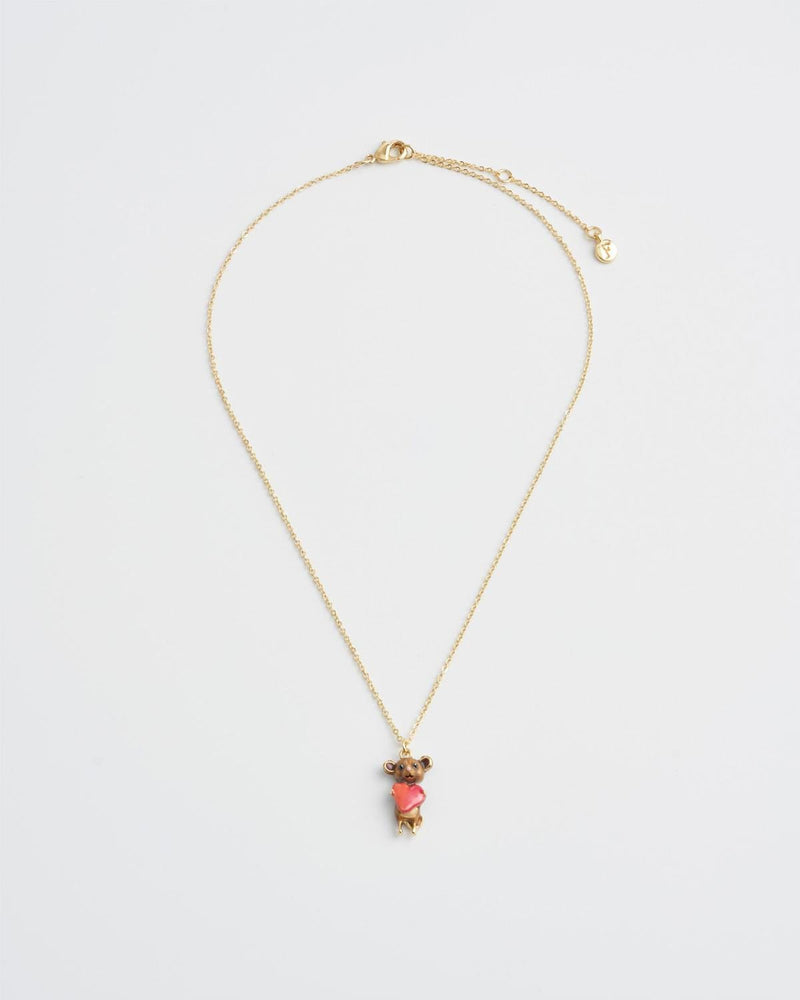 Lysander Mouse Short Necklace by Fable England