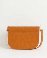 Nina Messenger Handbag - Tan by Fable England