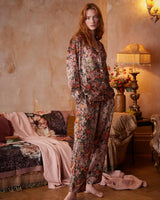 Nocturnal Garden Pyjamas Pink Lady by Fable England