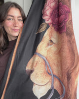 Jessica Roux Tarot Tales Strength Blanket Scarf by Fable England