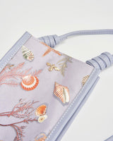 Whispering Sands Powder Blue Phone Pouch by Fable England